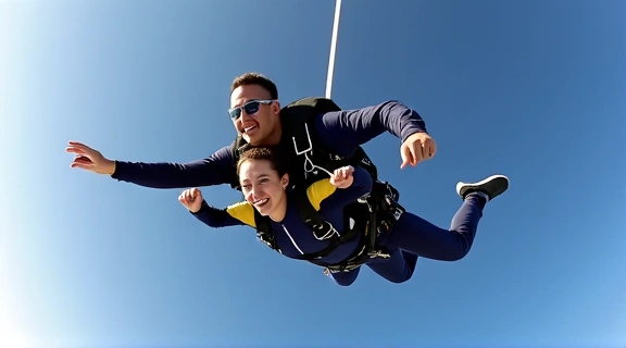 Advanced skydiving training program