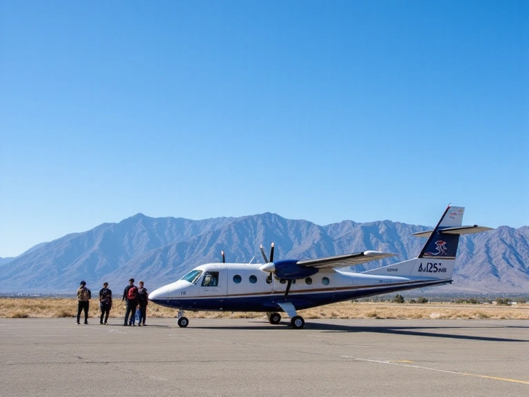 Skydive Lake Elsinore aircraft preparing for takeoff
